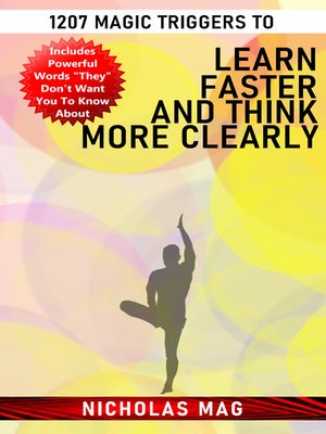 cover image of 1207 Magic Triggers to Learn Faster and Think More Clearly
